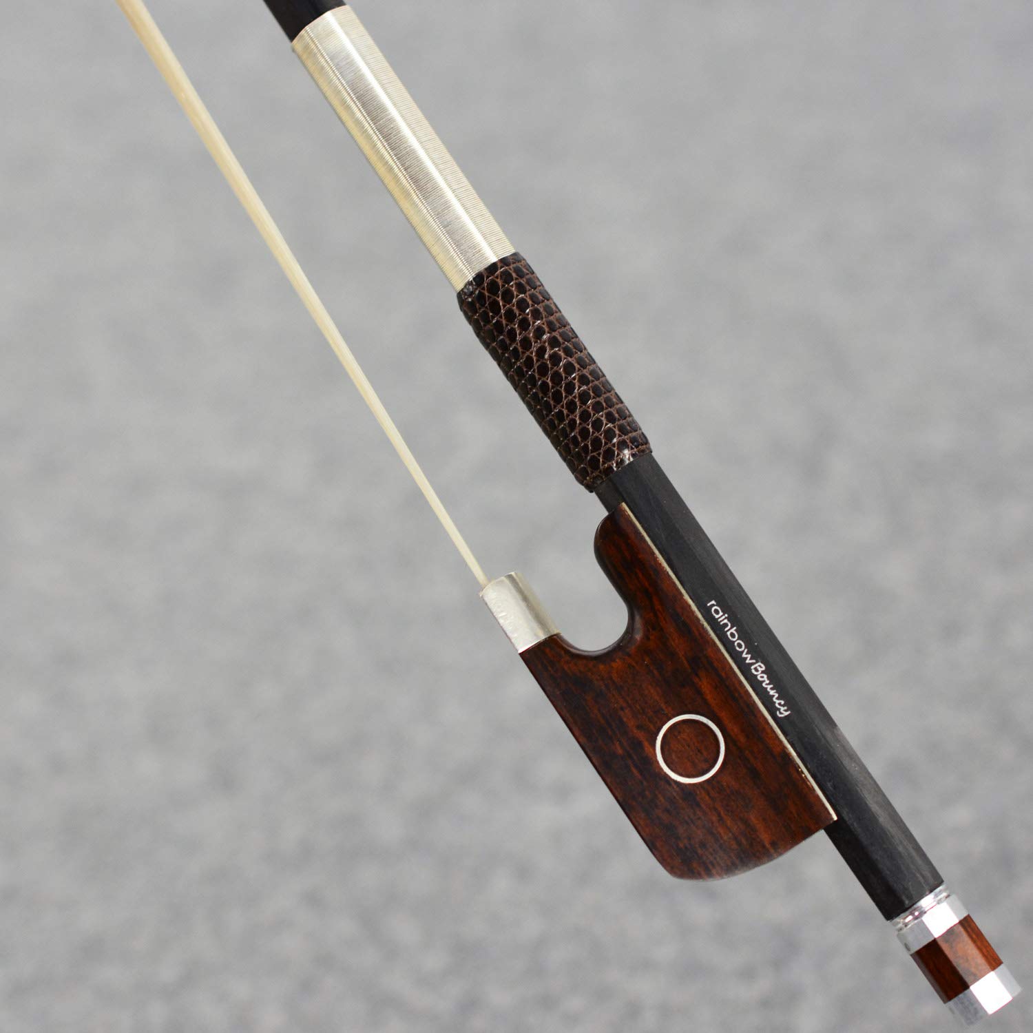 Rainbow Bouncy Pure Carbon Fiber Viola Bow TOP CF performance